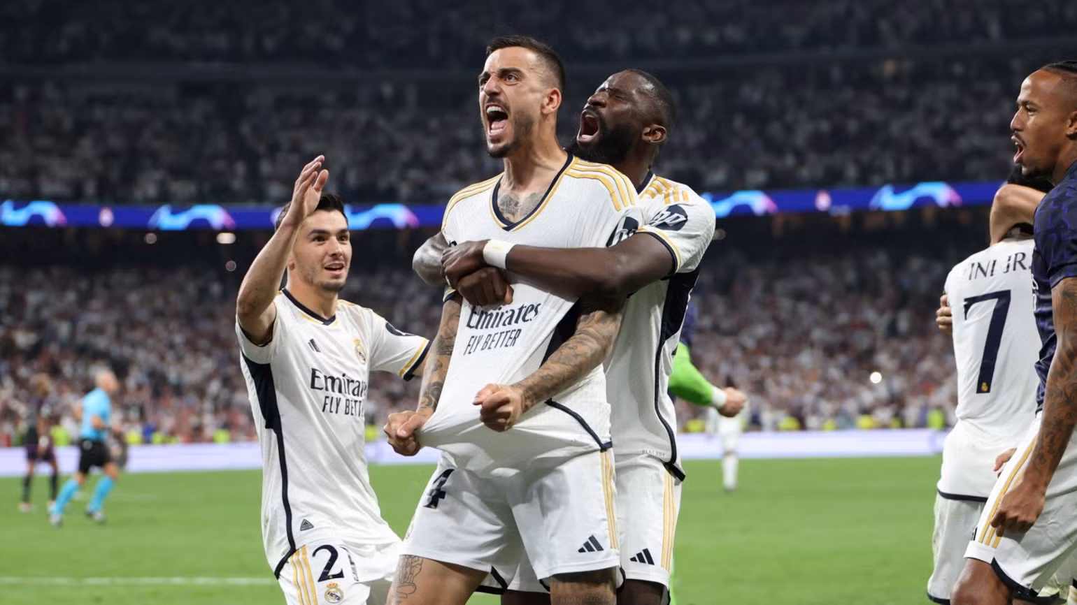 Những bàn thắng cuối trận đã trở thành đặc trưng của Real Madrid. Những bàn thắng cuối trận đã trở thành đặc trưng của Real Madrid.