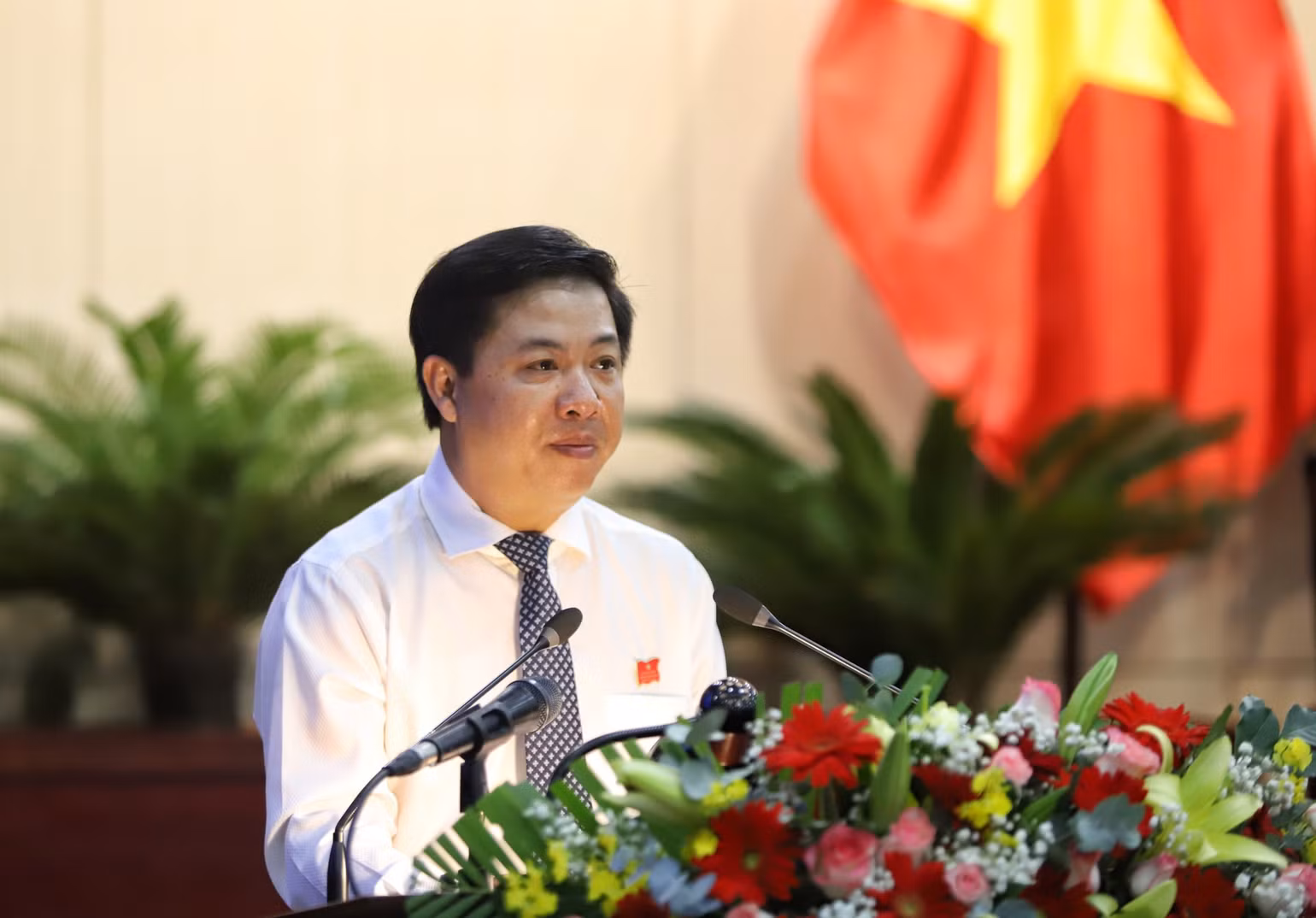 Đồng chí Lương Nguyễn Minh Triết, Ủy viên dự khuyết Trung ương Đảng, Phó Bí thư Thường trực, Chủ tịch HĐND thành phố Đà Nẵng: Đà Nẵng vẫn giữ được nhịp độ tăng trưởng kinh tế khá cao, trật tự an toàn xã hội được giữ vững.