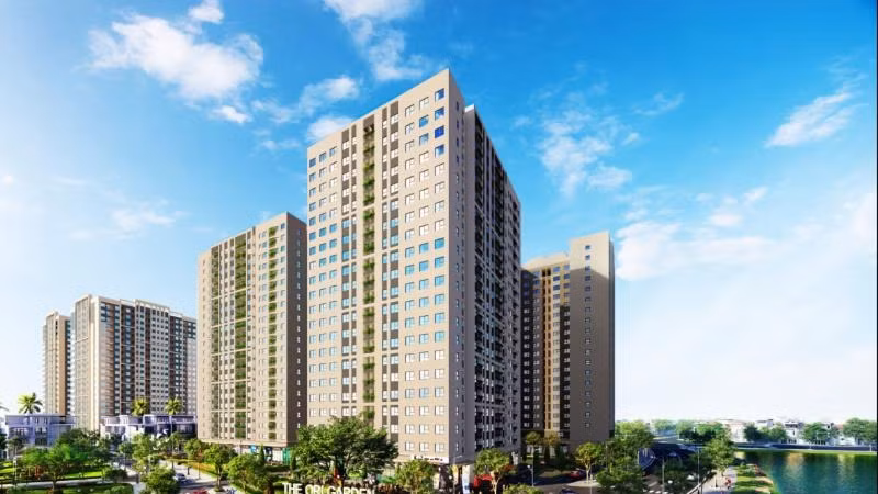 Dự án Chung cư nhà ở xã hội thuộc khu đô thị Xanh Bàu Tràm góp phần thay đổi bộ mặt vùng tây bắc Đà Nẵng.