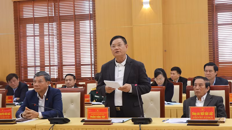 Các ý kiến phát biểu tại hội nghị.