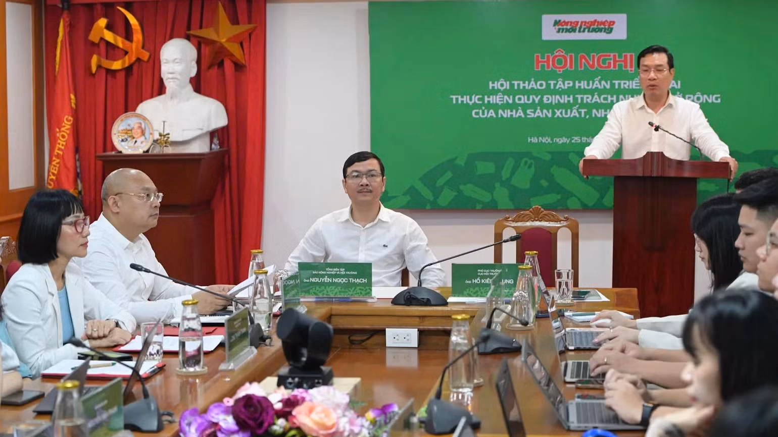 Hội thảo tập huấn triển khai thực hiện quy định trách nhiệm mở rộng của nhà sản xuất, nhập khẩu - EPR ngày 25/3.