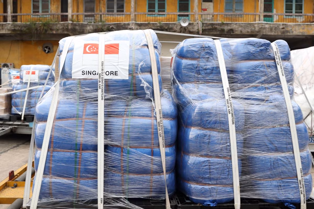 Dự kiến, số hàng hỗ trợ này sẽ được chuyển đến tỉnh Bắc Kạn trong ngày 20/9.