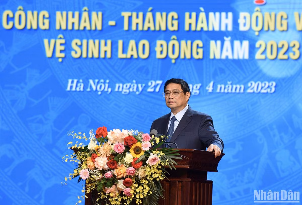 Thủ tướng Chính phủ Phạm Minh Chính phát biểu chỉ đạo. Thủ tướng Chính phủ Phạm Minh Chính phát biểu chỉ đạo.