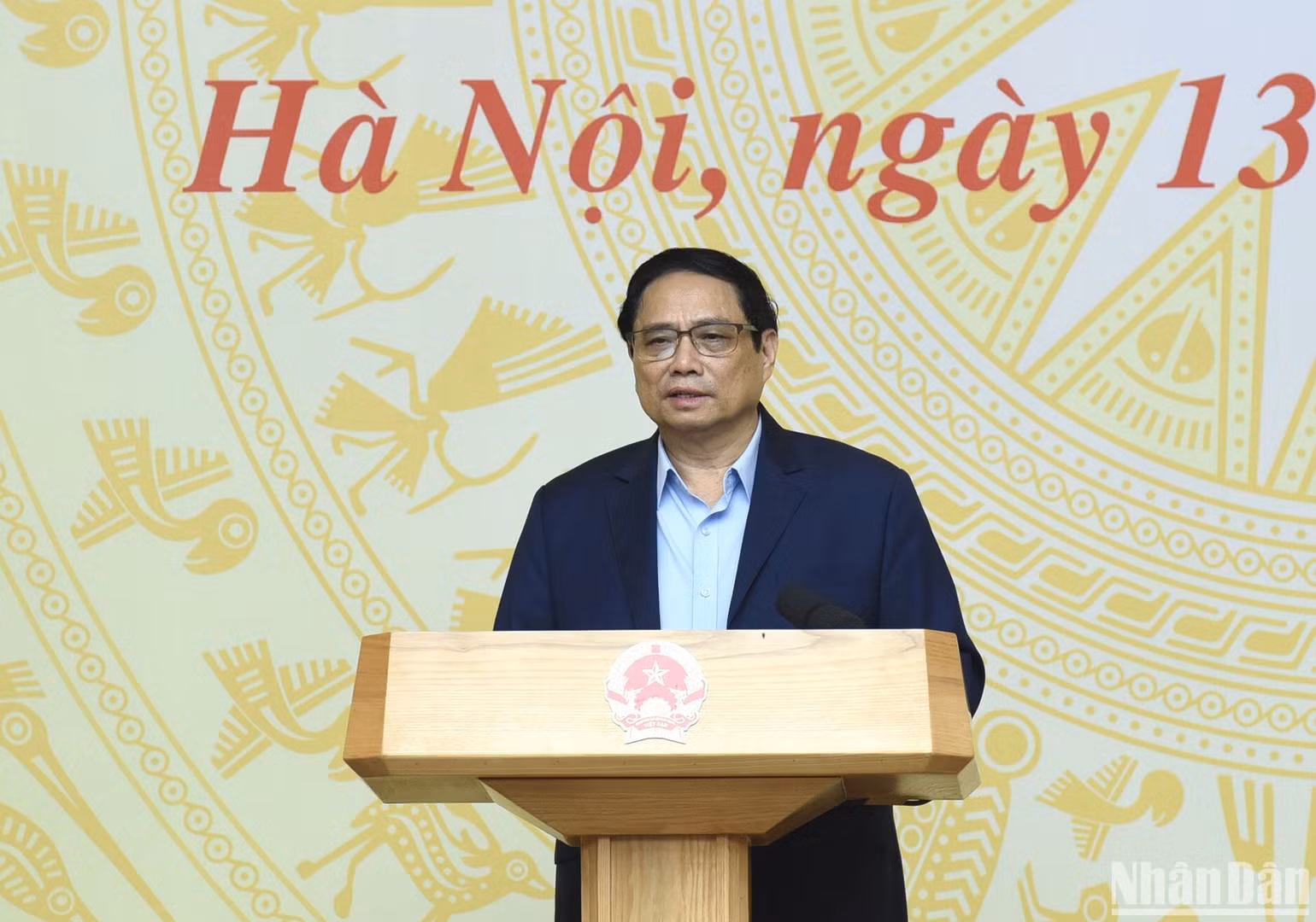 Thủ tướng Phạm Minh Chính phát biểu chỉ đạo hội nghị. Thủ tướng Phạm Minh Chính phát biểu chỉ đạo hội nghị.