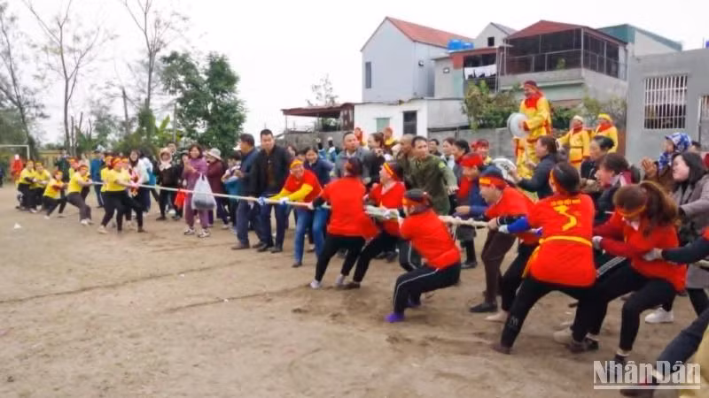 Nhiều hoạt động văn hóa, thể thao được tổ chức trong Ngày hội Biên phòng toàn dân năm nay tại Thái Bình.