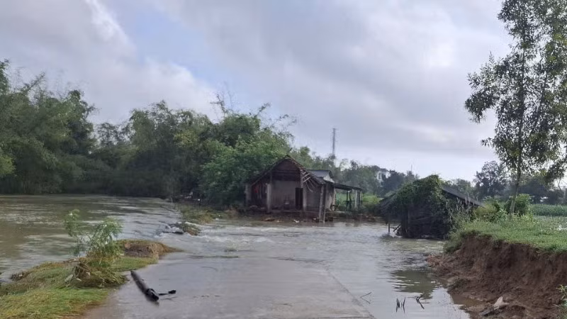 Bờ kè sông Trà Câu hiện trạng (kè đất), đoạn qua tổ dân phố 1, phường Phổ Minh bị sạt lở và xói lở bờ. Bờ kè sông Trà Câu hiện trạng (kè đất), đoạn qua tổ dân phố 1, phường Phổ Minh bị sạt lở và xói lở bờ.