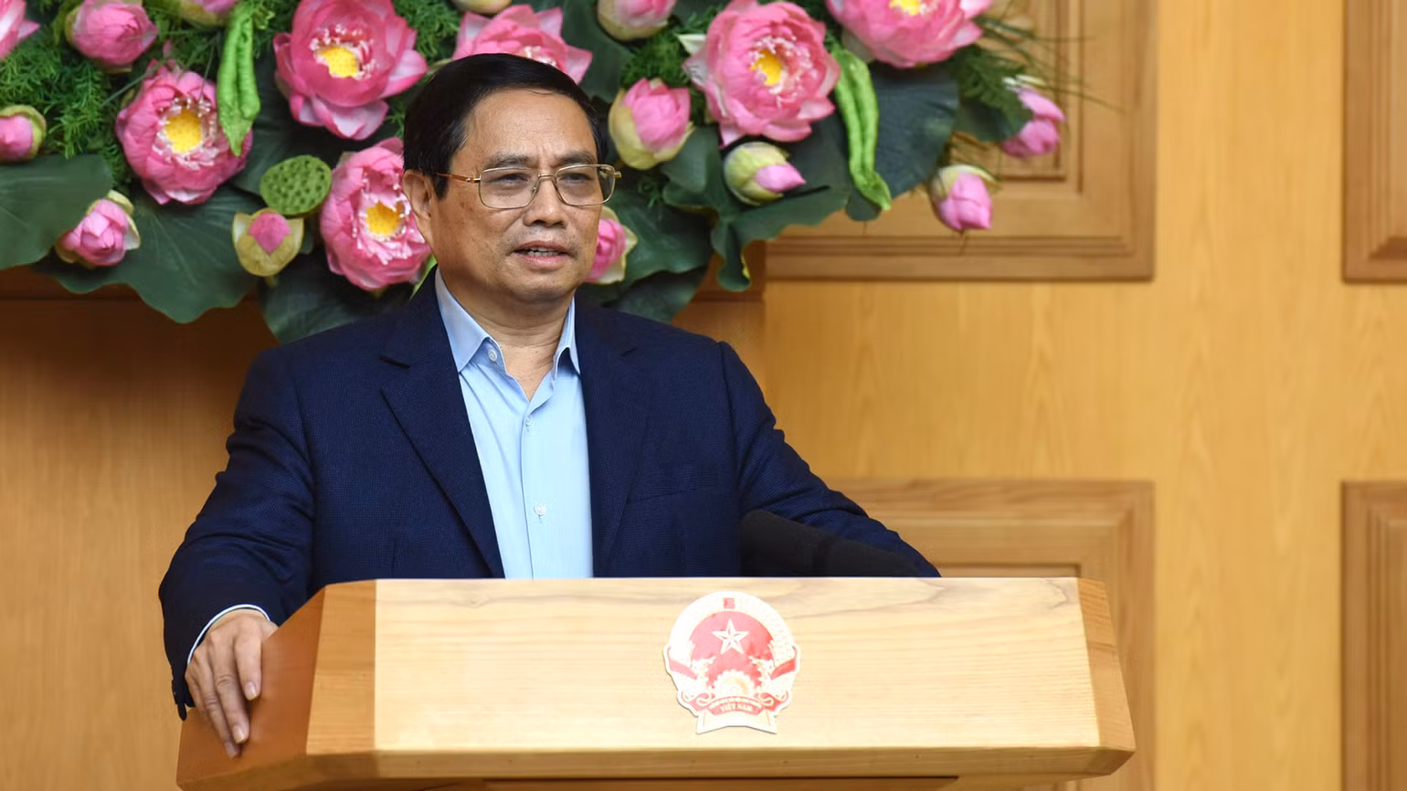 Thủ tướng Phạm Minh Chính kết luận cuộc họp.
