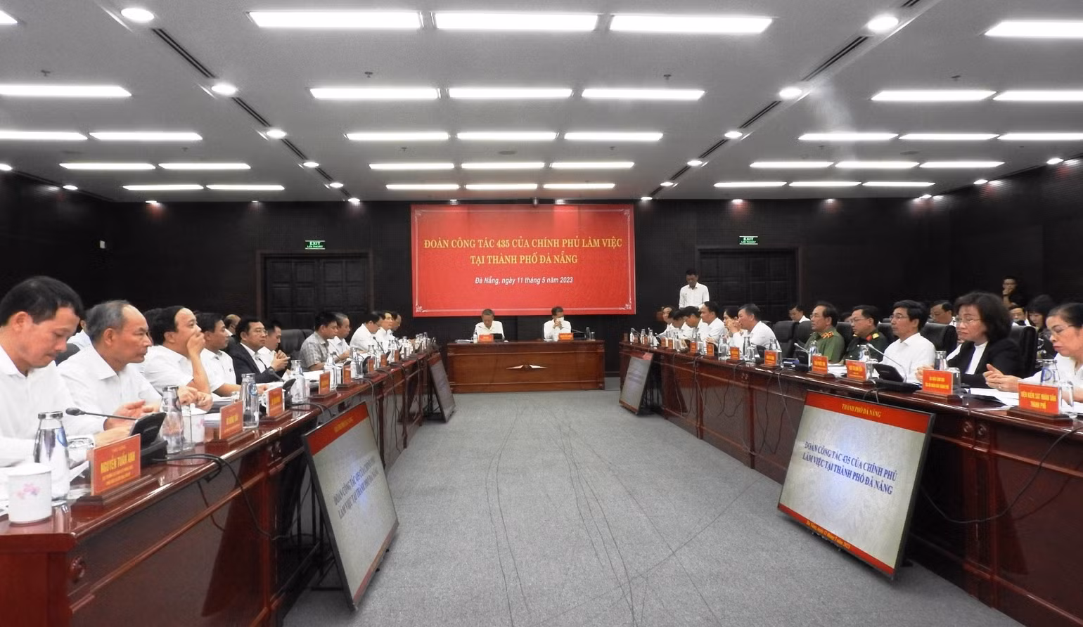 Đoàn công tác Chính phủ làm việc với thành phố Đà Nẵng. Đoàn công tác Chính phủ làm việc với thành phố Đà Nẵng.