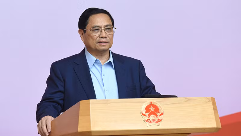 Thủ tướng Phạm Minh Chính phát biểu tại buổi gặp mặt. Thủ tướng Phạm Minh Chính phát biểu tại buổi gặp mặt.