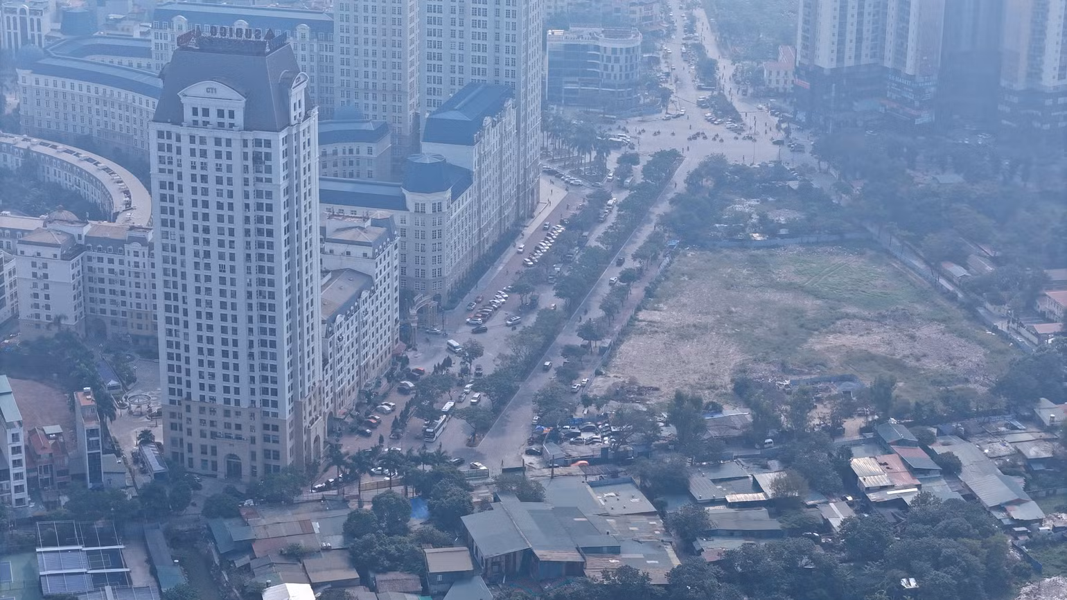 Chất lượng không khí đáng báo động tại Hà Nội đầu năm 2025. Chất lượng không khí đáng báo động tại Hà Nội đầu năm 2025.