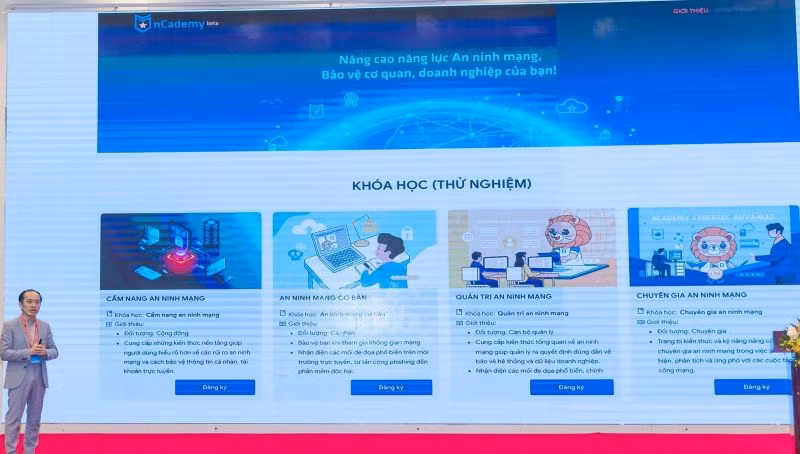 Hệ thống chứng nhận của nCademy sẽ góp phần chuẩn hóa năng lực, hướng tới việc được sử dụng rộng rãi và được công nhận tương đương với các chứng chỉ quốc tế phổ biến hiện nay tại Việt Nam. Hệ thống chứng nhận của nCademy sẽ góp phần chuẩn hóa năng lực, hướng tới việc được sử dụng rộng rãi và được công nhận tương đương với các chứng chỉ quốc tế phổ biến hiện nay tại Việt Nam.