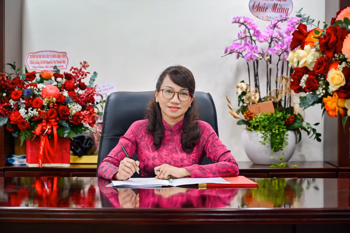 Giáo sư, Tiến sĩ Nguyễn Thị Thanh Mai. (Nguồn: Đại học Quốc gia Thành phố Hồ Chí Minh) Giáo sư, Tiến sĩ Nguyễn Thị Thanh Mai. (Nguồn: Đại học Quốc gia Thành phố Hồ Chí Minh)