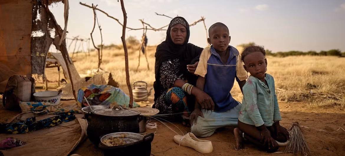 Chỉ riêng ở khu vực Sahel (châu Phi), 18 triệu người đang đứng bên bờ vực có nguy cơ chết đói. Ảnh: UN