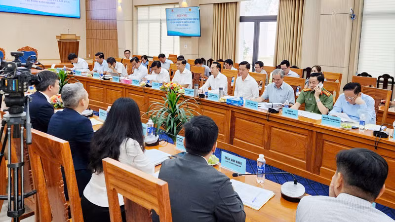Quang cảnh hội nghị.