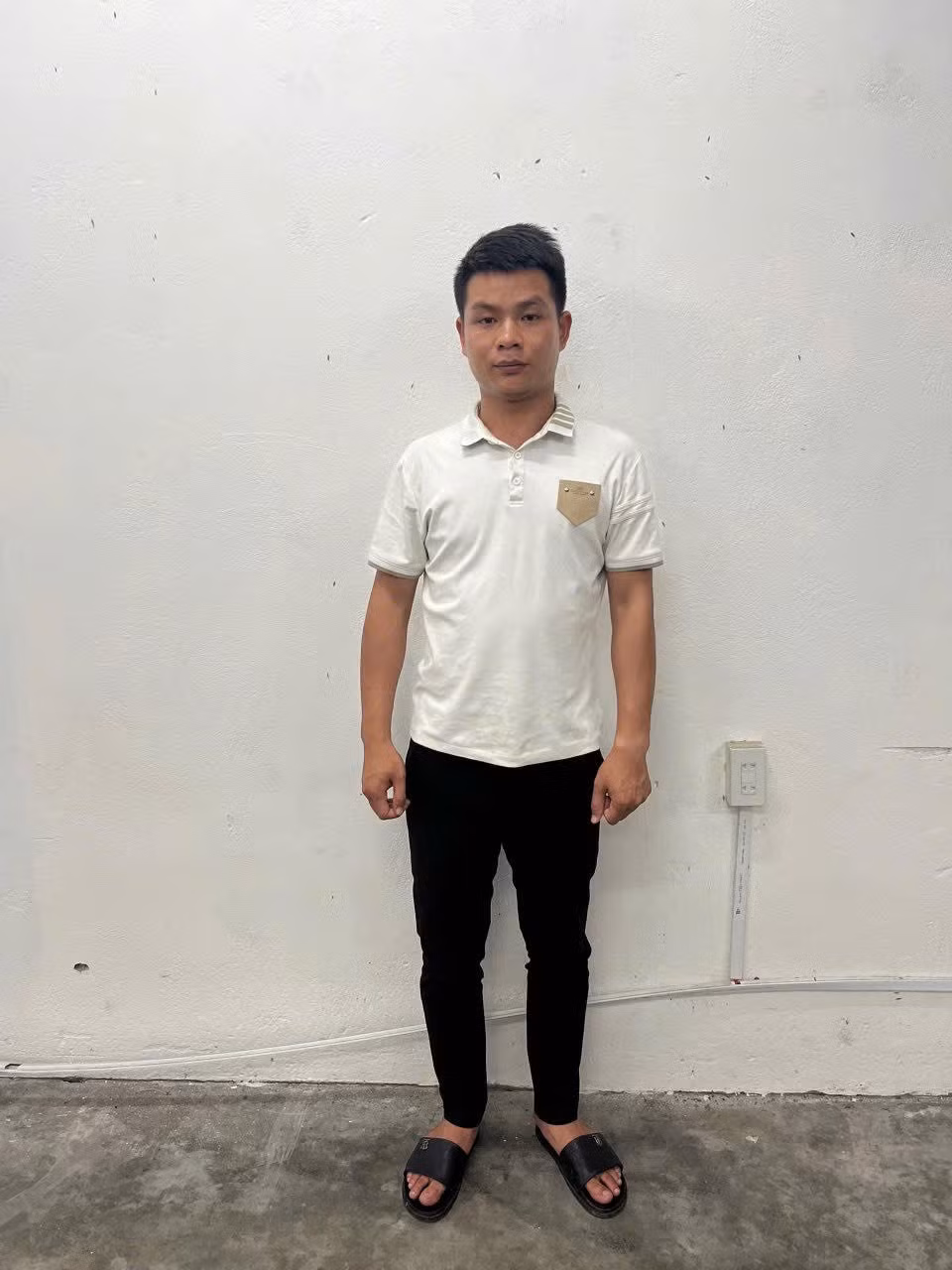 Bị can Hoàng Văn Thắng. ( Ảnh do Công an cung cấp) Bị can Hoàng Văn Thắng. ( Ảnh do Công an cung cấp)