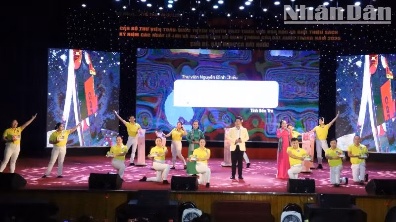 Phần giới thiệu về sách của Thư viện Nguyễn Đình Chiểu, tỉnh Bến Tre.