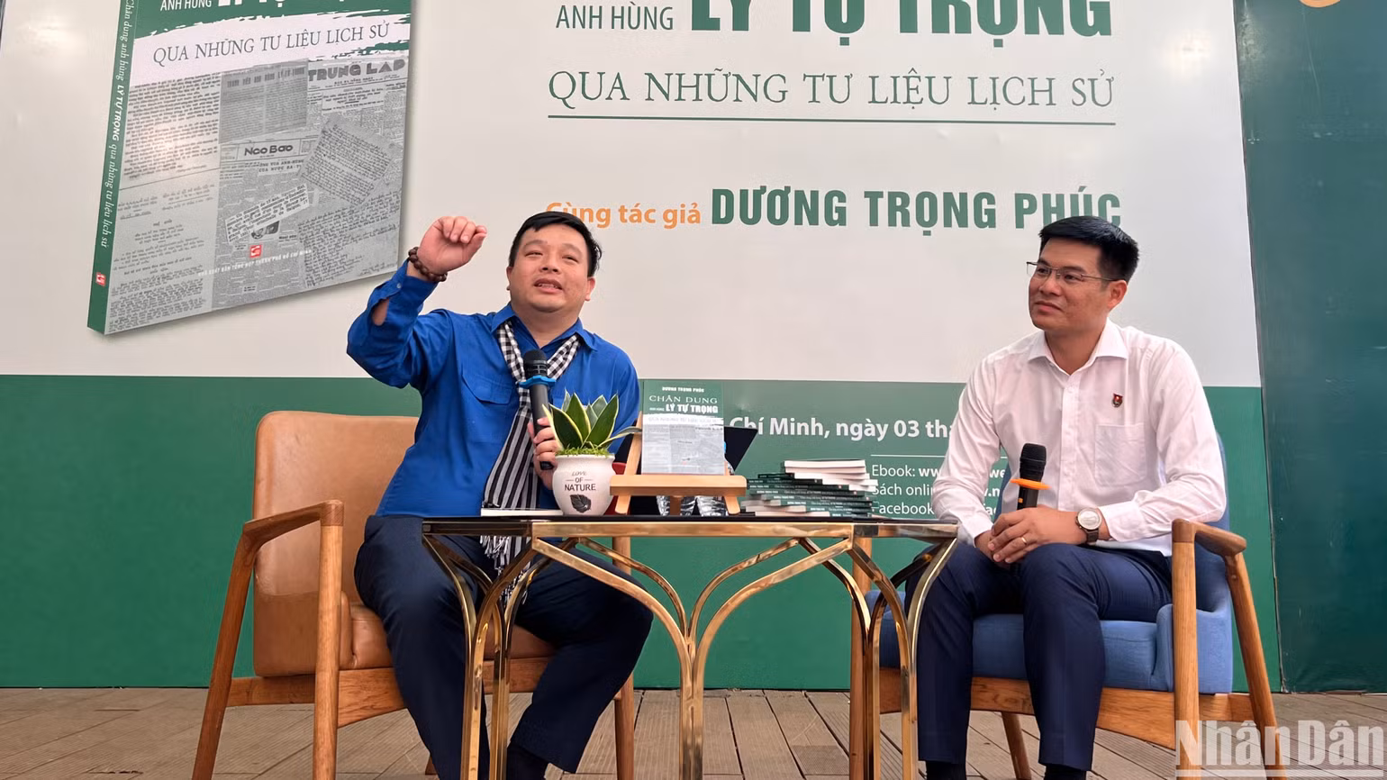 Tác giả Dương Trọng Phúc giao lưu cùng bạn đọc