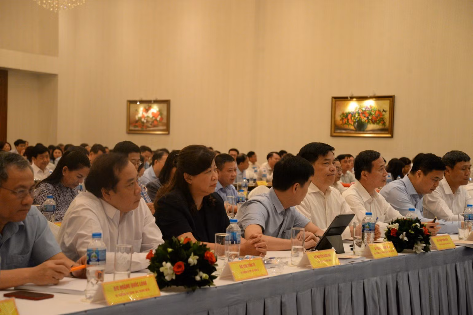 Các đại biểu dự hội nghị.