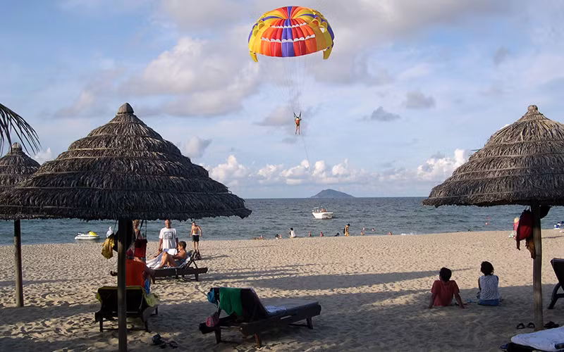 Bãi biển Cửa Đại, Hội An (Quảng Nam). Bãi biển Cửa Đại, Hội An (Quảng Nam).