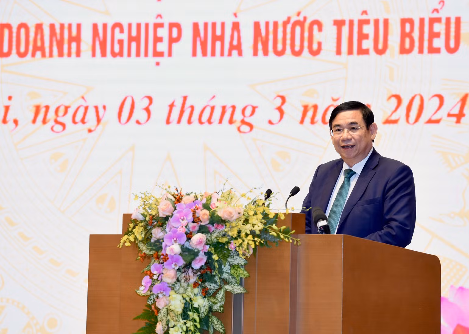 Chủ tịch Ngân hàng TMCP Đầu tư và Phát triển Việt Nam Phan Đức Tú phát biểu.