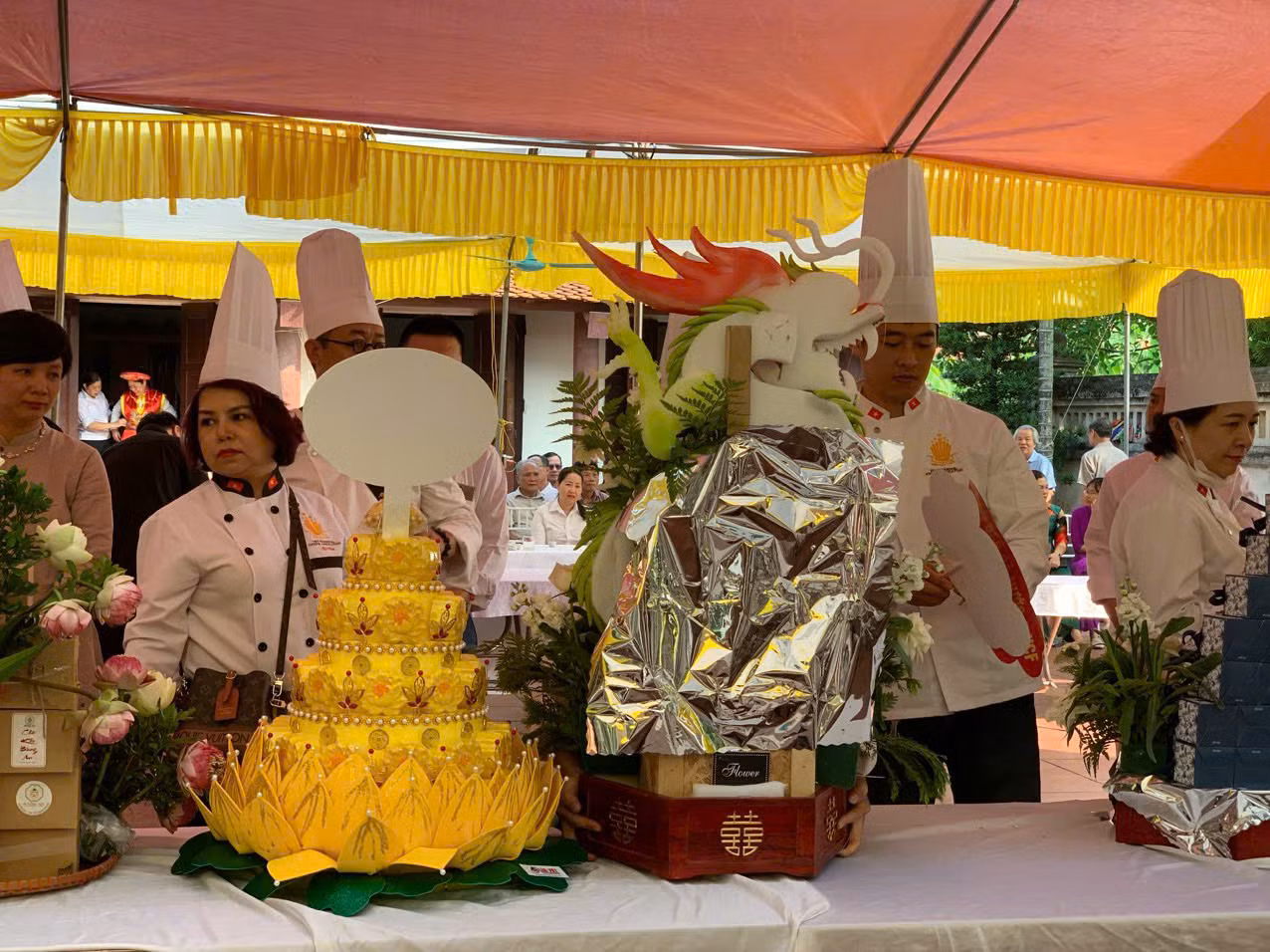 Nhiều món ăn độc đáo và sản vật địa phương được giới thiệu tại sự kiện. (Ảnh: Ban Tổ chức)