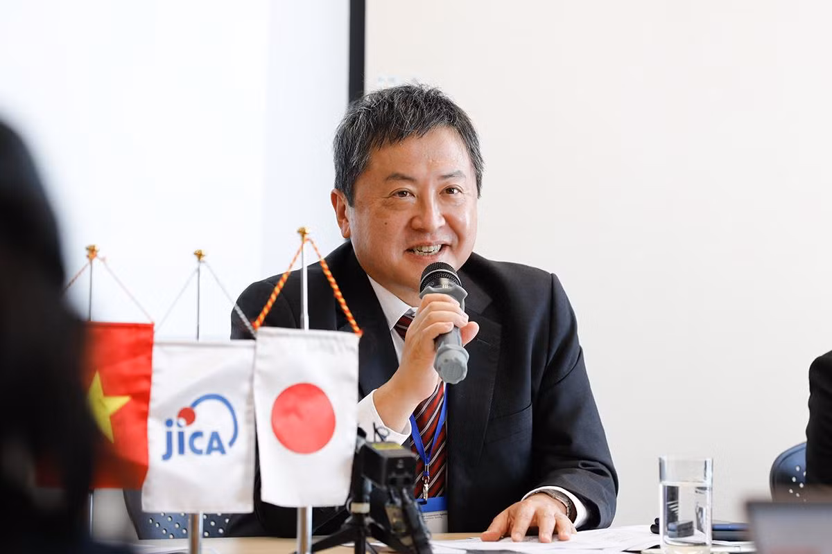 Trưởng đại diện JICA tại Việt Nam Shimizu Akira.