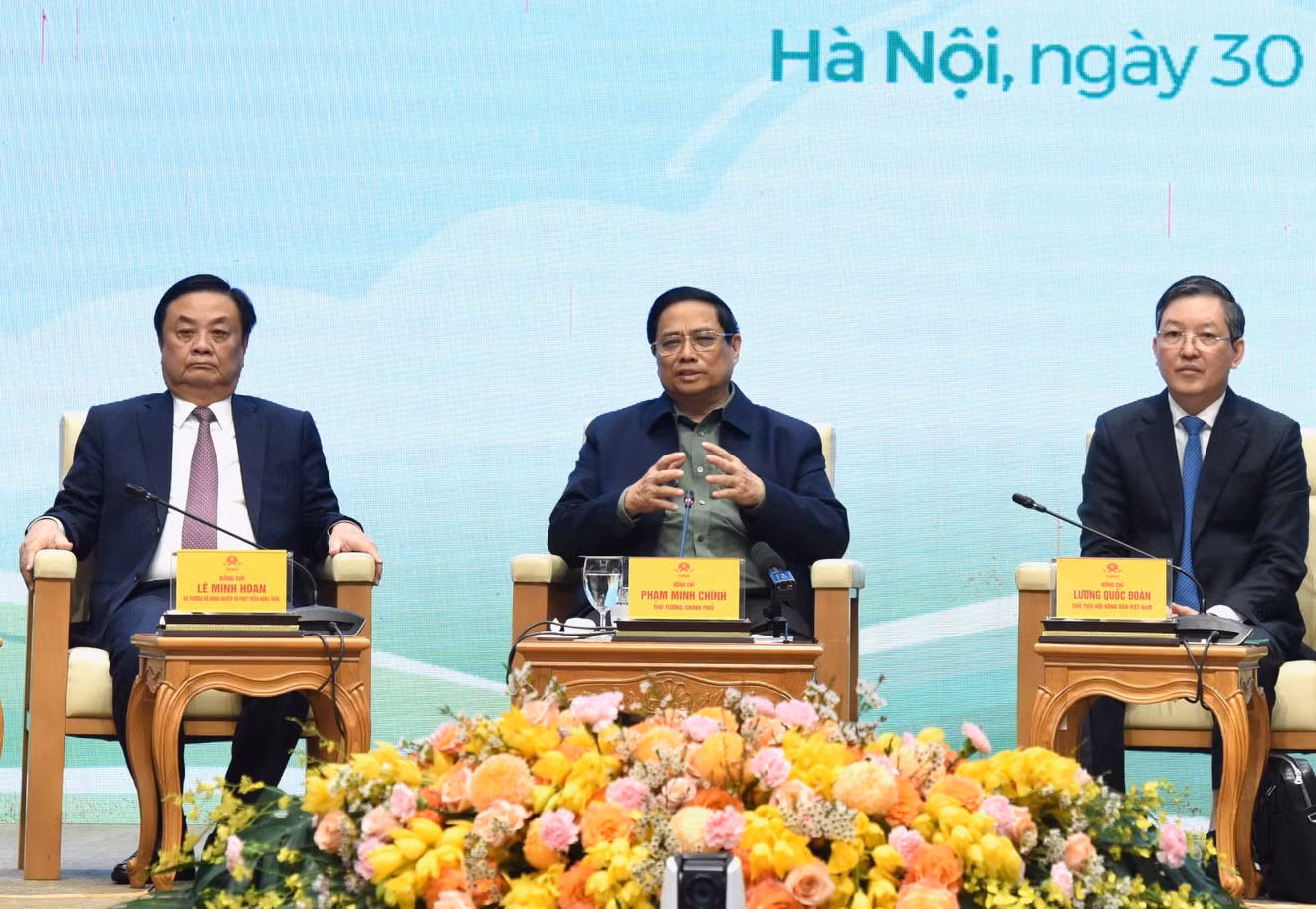 Thủ tướng Phạm Minh Chính phát biểu tại hội nghị. Thủ tướng Phạm Minh Chính phát biểu tại hội nghị.