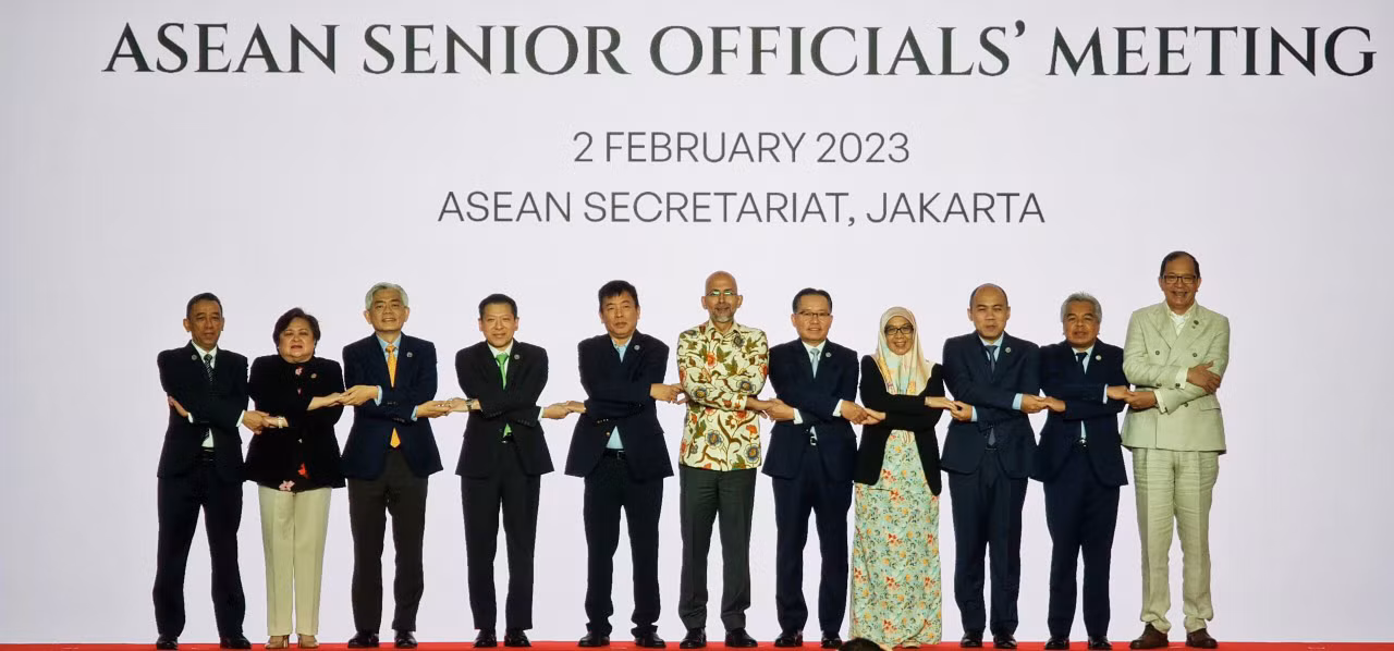 Trưởng SOM các nước ASEAN.
