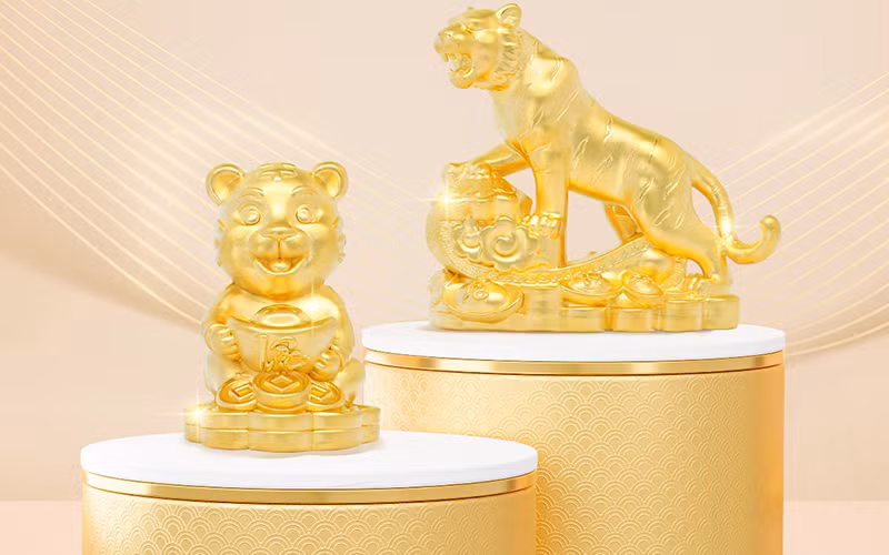 Đa dạng các sản phẩm vàng cầu may dịp Thần Tài -0