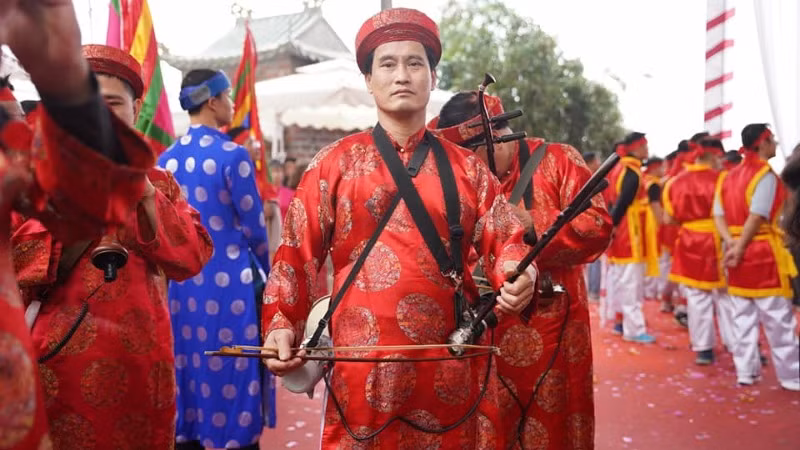 Âm thanh trong lễ hội cũng được chú ý và đầu tư công phu. Âm thanh trong lễ hội cũng được chú ý và đầu tư công phu.