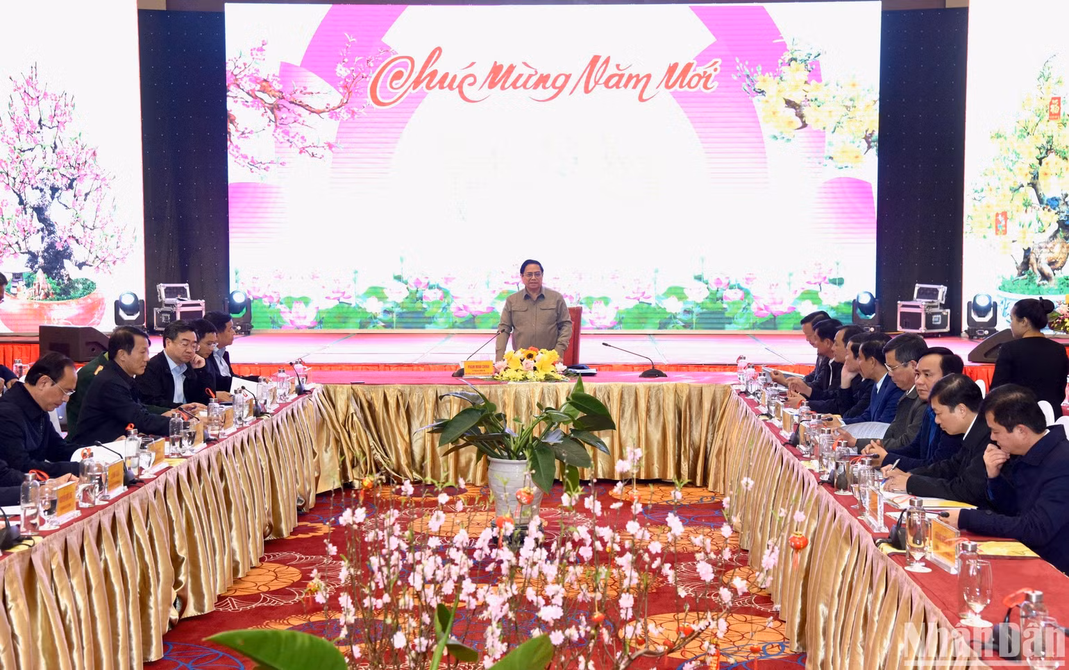 Thủ tướng Phạm Minh Chính phát biểu chỉ đạo Hội nghị.