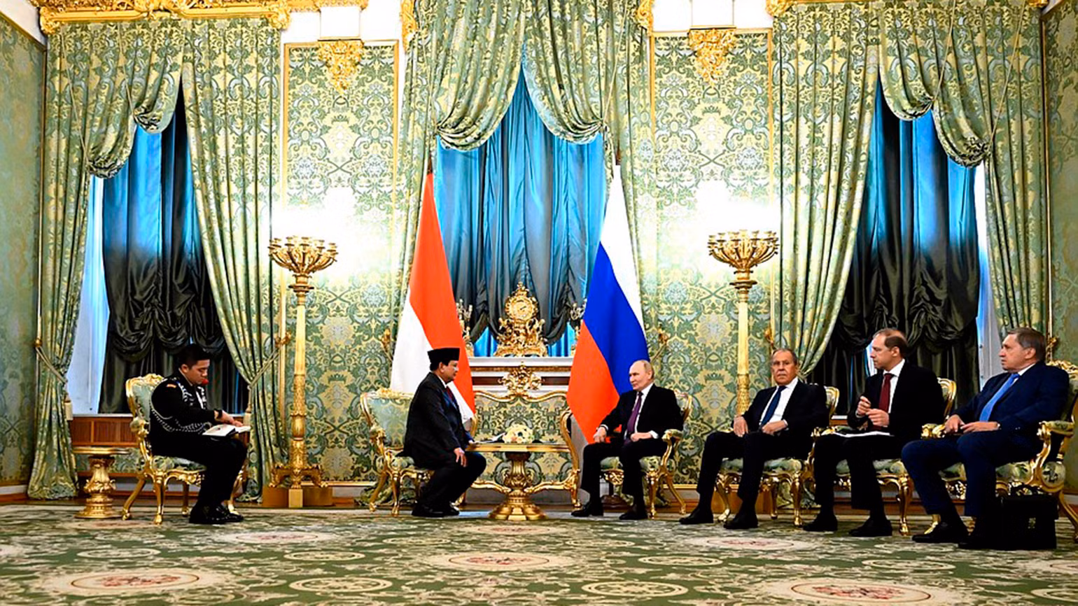 Quang cảnh hội đàm. (Ảnh: Kremlin.ru) Quang cảnh hội đàm. (Ảnh: Kremlin.ru)