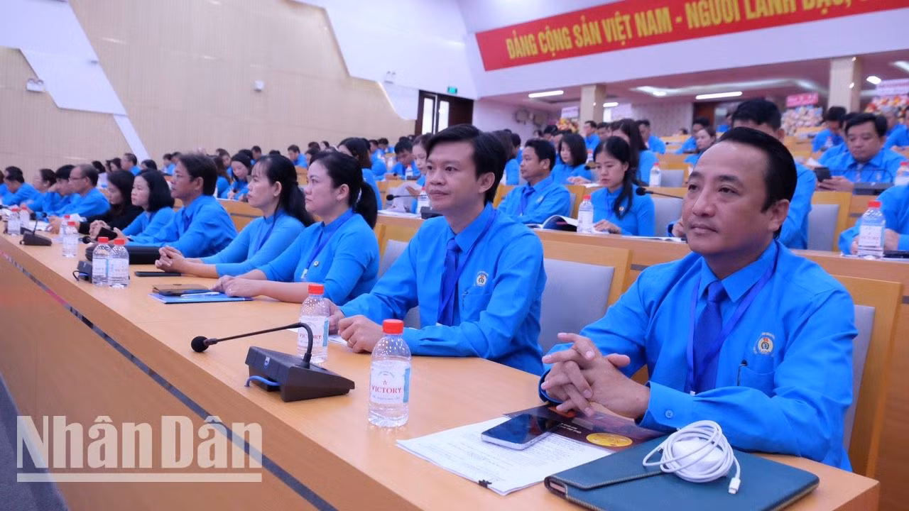 Các đại biểu dự đại hội.
