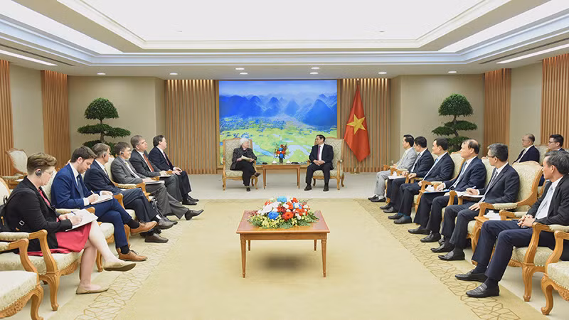 Quang cảnh buổi tiếp. Quang cảnh buổi tiếp.