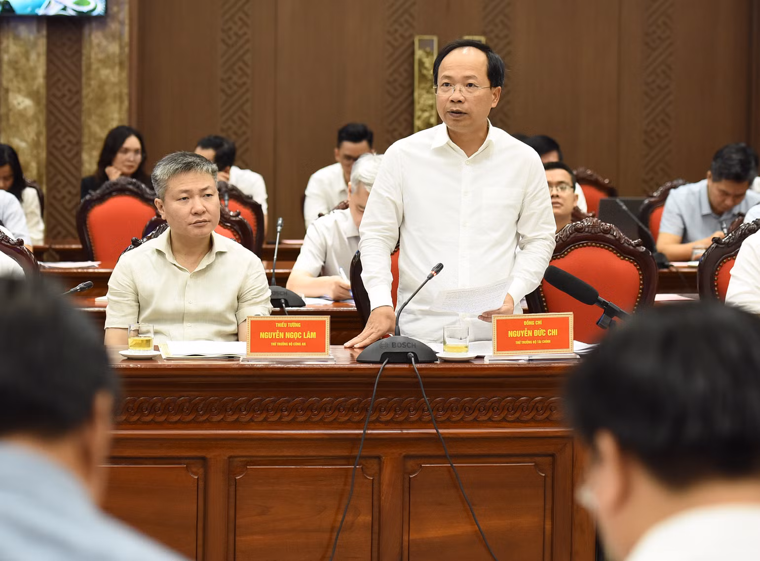 Thứ trưởng Giao thông Vận tải Nguyễn Duy Lâm phát biểu tại Hội nghị.