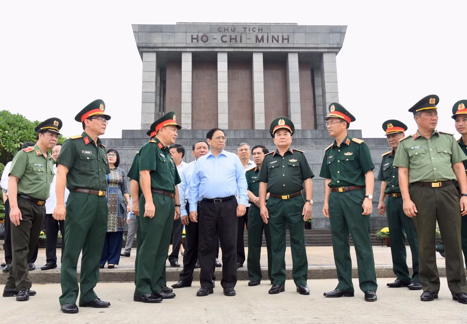 Thủ tướng Phạm Minh Chính kiểm tra công tác tu bổ định kỳ Công trình Lăng Chủ tịch Hồ Chí Minh Thủ tướng Phạm Minh Chính kiểm tra công tác tu bổ định kỳ Công trình Lăng Chủ tịch Hồ Chí Minh
