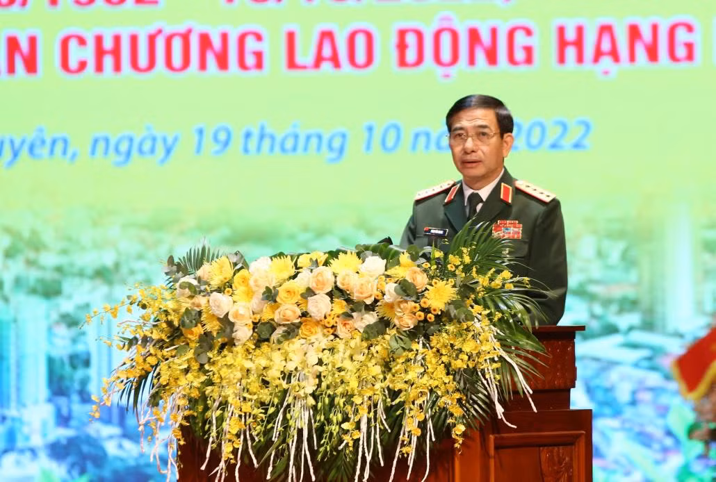 Đại tướng Phan Văn Giang biểu dương thành tựu đã đạt được và đề nghị Thái Nguyên vươn lên xứng tầm là thành phố trọng điểm trong khu vực. Đại tướng Phan Văn Giang biểu dương thành tựu đã đạt được và đề nghị Thái Nguyên vươn lên xứng tầm là thành phố trọng điểm trong khu vực.