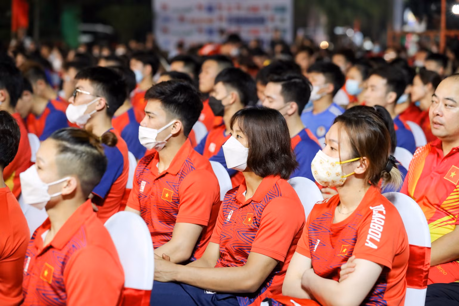 Đoàn Thể thao Việt Nam hướng đến mục tiêu Top 3 toàn đoàn tại SEA Games 32. Đoàn Thể thao Việt Nam hướng đến mục tiêu Top 3 toàn đoàn tại SEA Games 32.