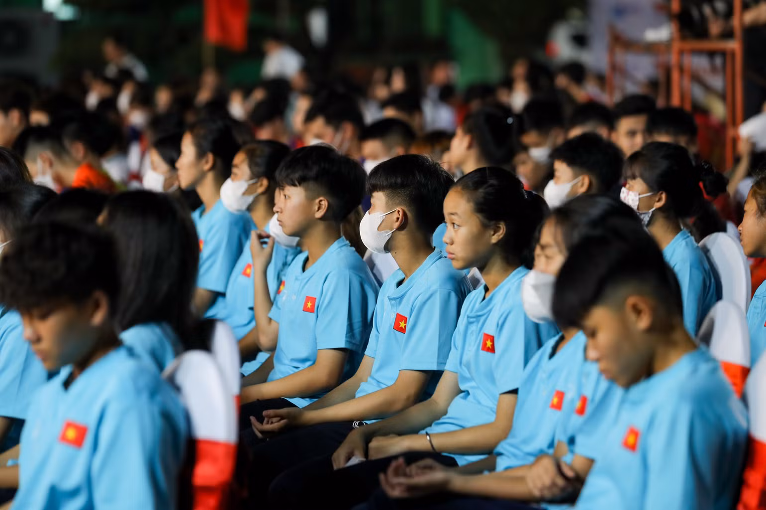 Các thành viên Đoàn Thể thao Việt Nam tham dự Lễ xuất quân. Các thành viên Đoàn Thể thao Việt Nam tham dự Lễ xuất quân.