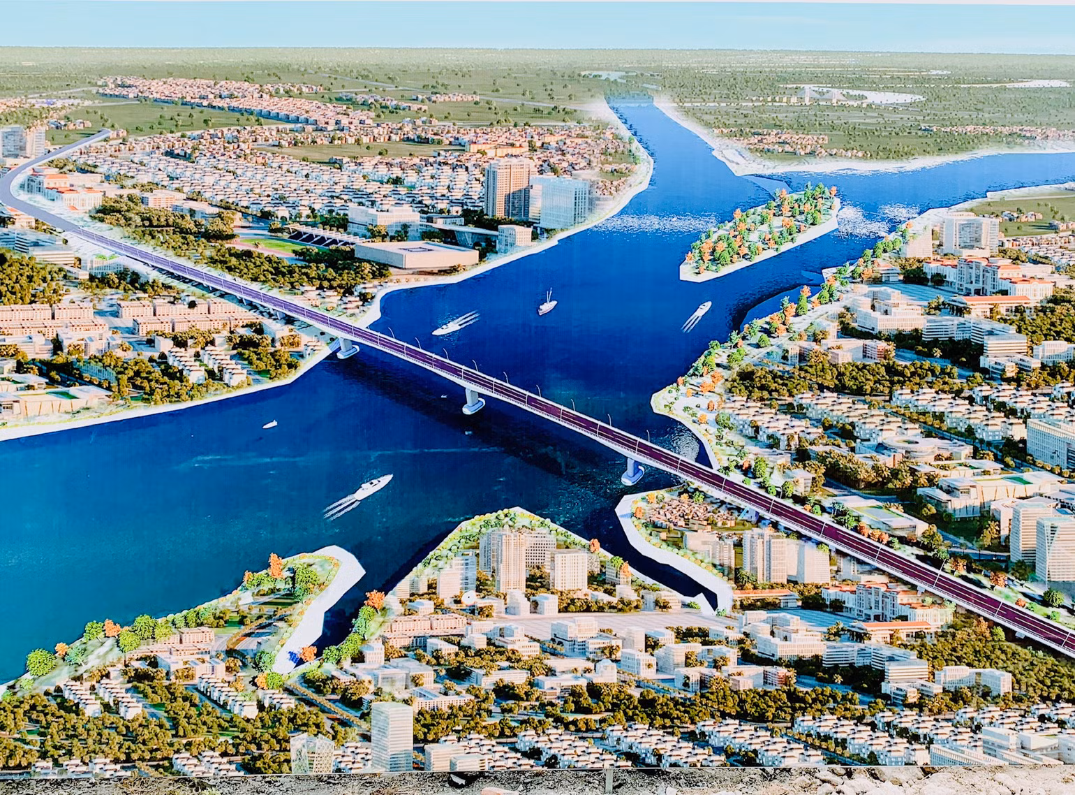 Phối cảnh Dự án cầu Lại Xuân. Phối cảnh Dự án cầu Lại Xuân.