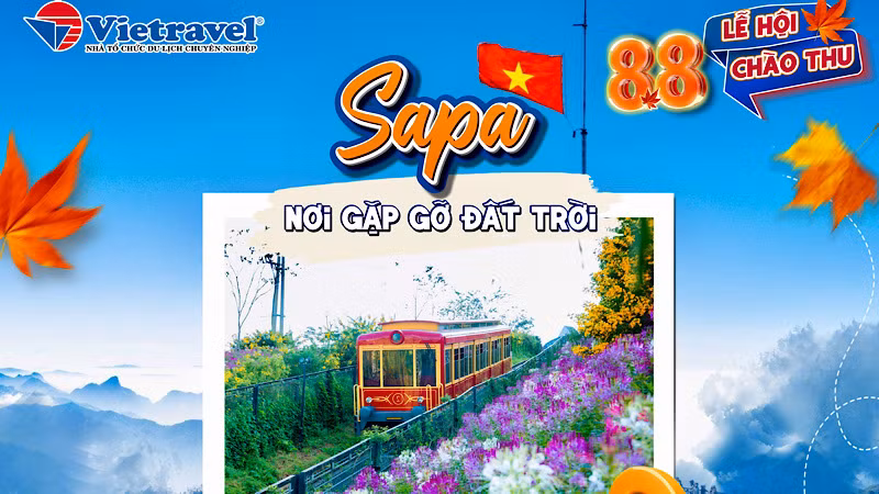 Vietravel Hải Phòng triển khai chương trình "Thu sang - Sắc vàng dẫn lối".