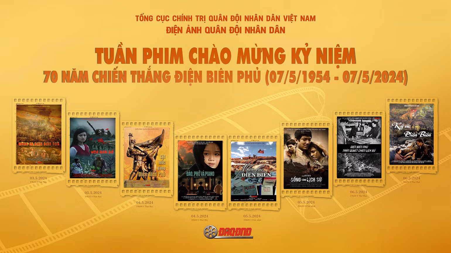 Poster giới thiệu các bộ phim sẽ được công chiếu tại Tuần phim Poster giới thiệu các bộ phim sẽ được công chiếu tại Tuần phim