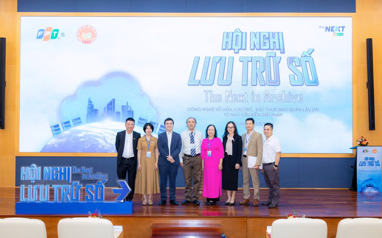 Một số vị đại biểu là Chuyên gia trong ngành Lưu trữ và Chuyên gia Công nghệ tham gia sự kiện.