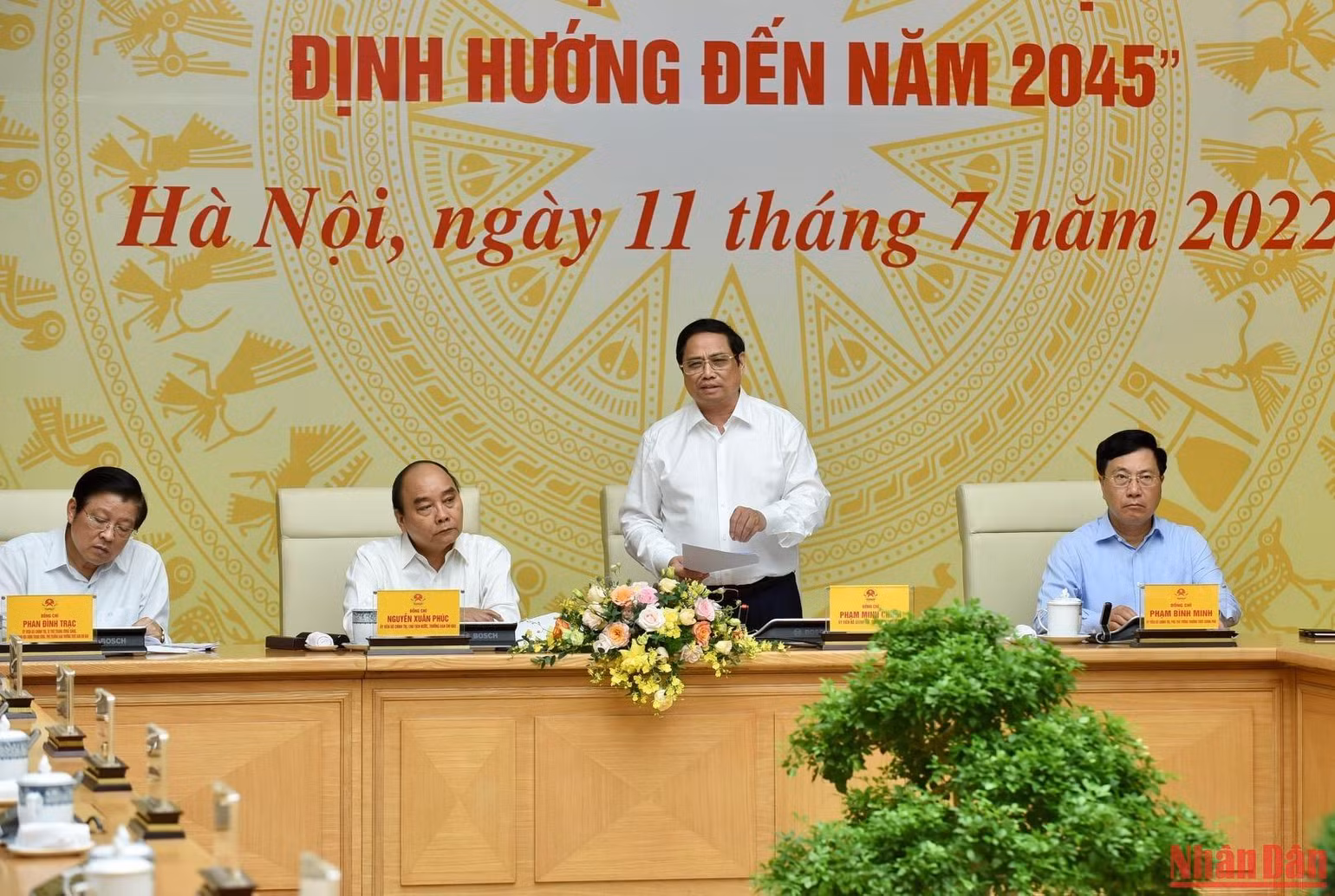 Thủ tướng Phạm Minh Chính phát biểu tại hội nghị.