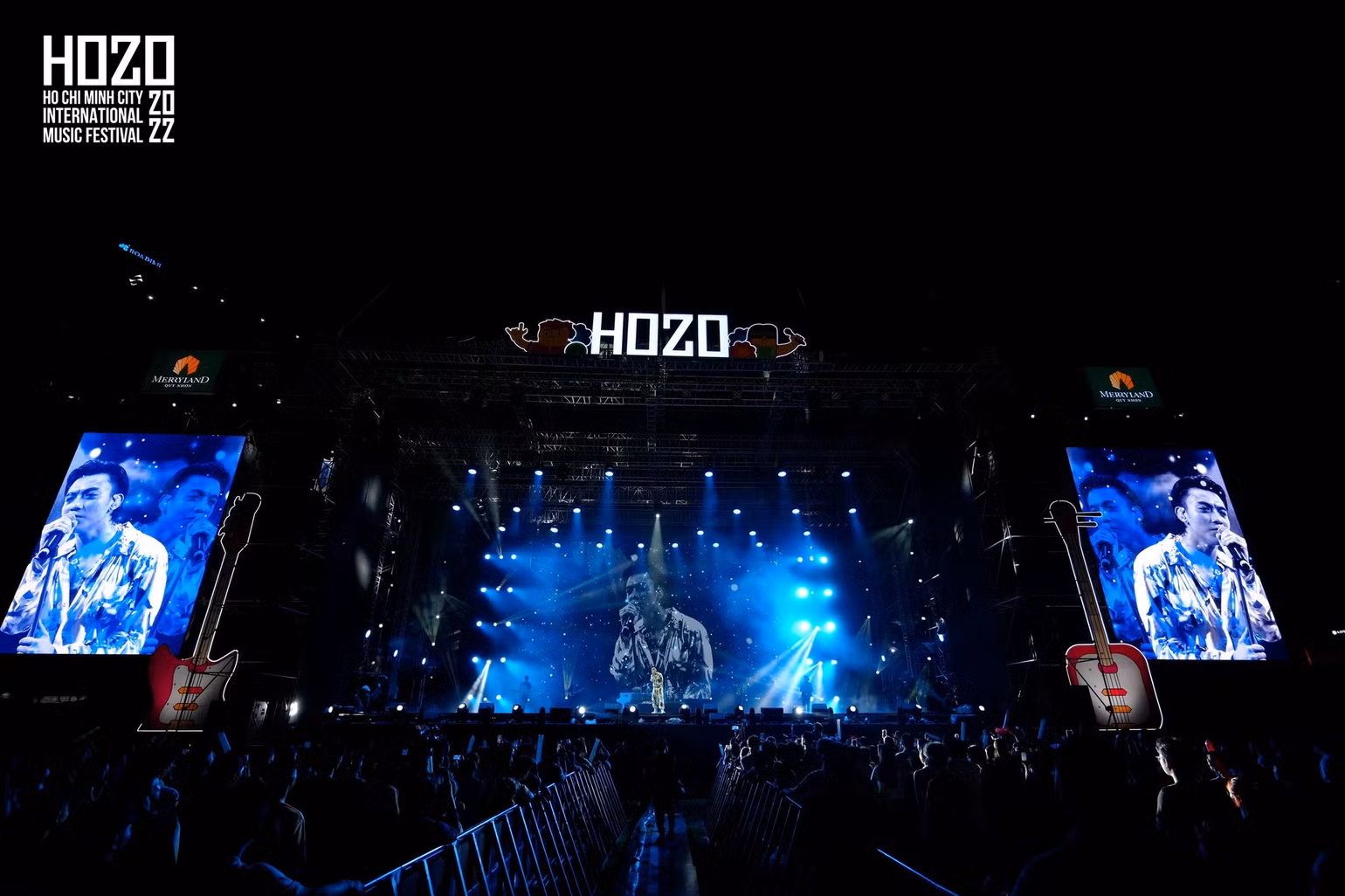 Những đêm nhạc trong sự kiện Hozo Music Festival thu hút cả biển người hâm mộ đến với TP Hồ Chí Minh - nguồn: Hozo Music Festival.