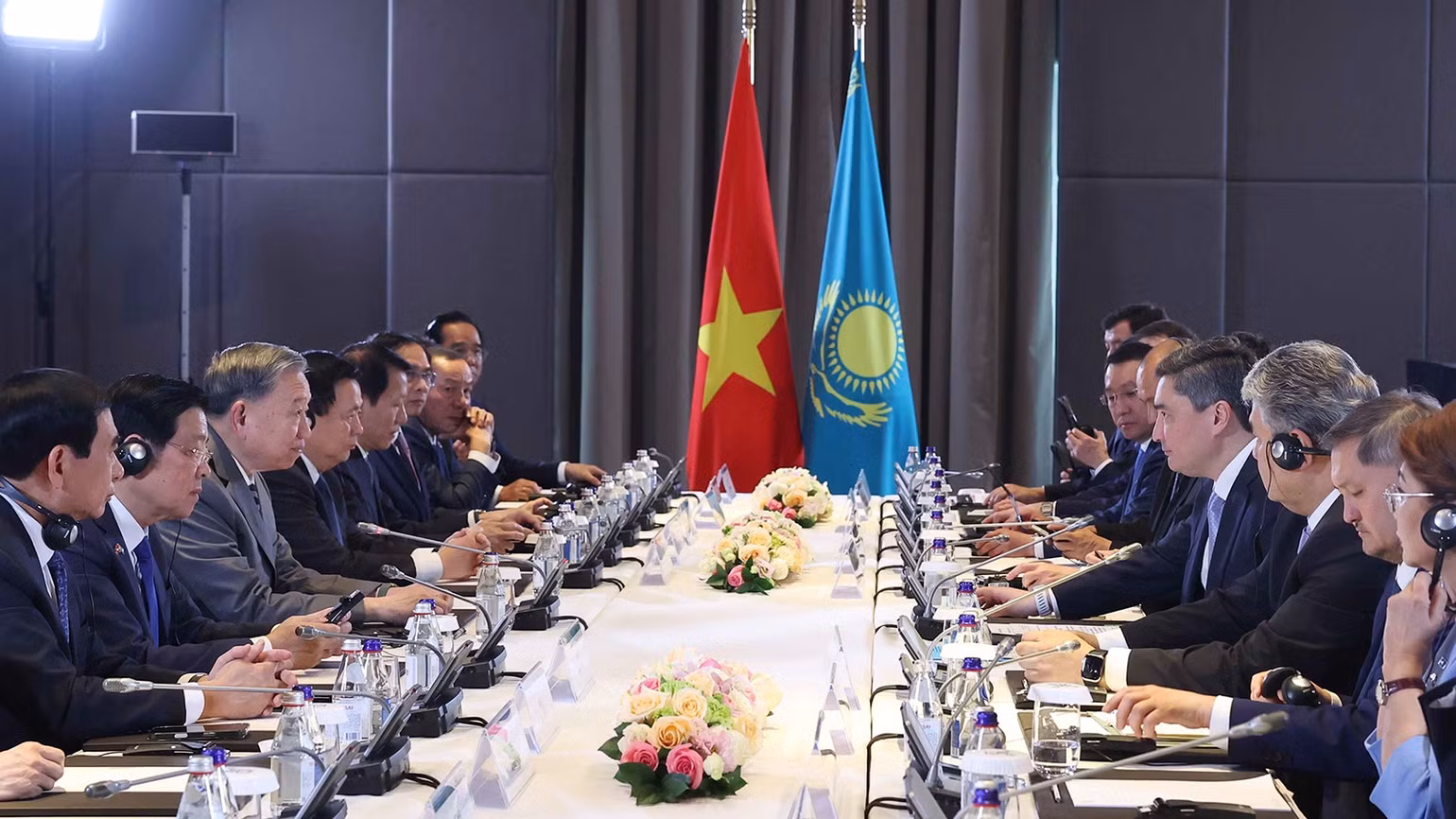 Quang cảnh buổi hội kiến.