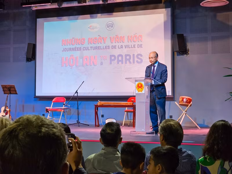 Theo Đại sứ Việt Nam tại Pháp Đinh Toàn Thắng, “Những ngày văn hóa Hội An tại Paris” góp phần vun đắp mối quan hệ hữu nghị, ngoại giao giữa hai quốc gia Việt Nam và Pháp. Theo Đại sứ Việt Nam tại Pháp Đinh Toàn Thắng, “Những ngày văn hóa Hội An tại Paris” góp phần vun đắp mối quan hệ hữu nghị, ngoại giao giữa hai quốc gia Việt Nam và Pháp.