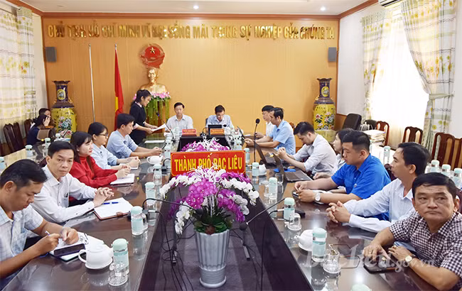 Tập huấn kỹ năng số cho Tổ công nghệ số cộng đồng tỉnh Bạc Liêu.