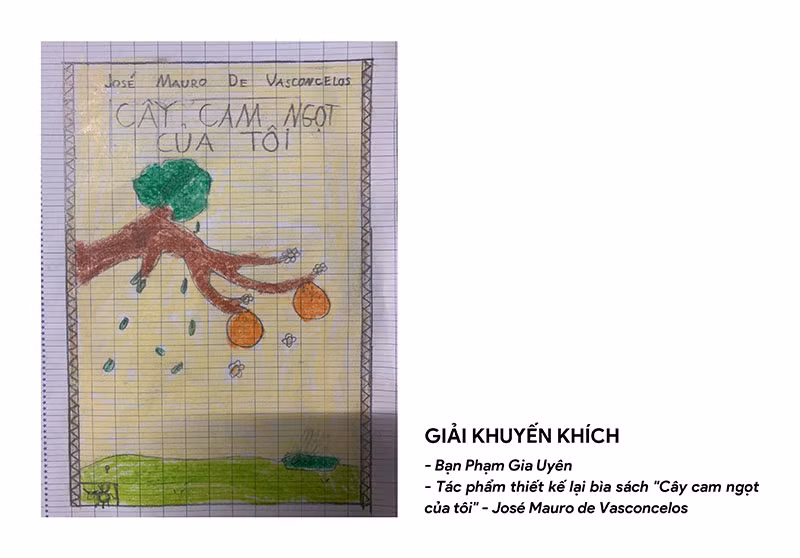 Giải khuyến khích dành cho Phạm Gia Uyên, 8 tuổi, thí sinh nhỏ tuổi nhất tham gia cuộc thi. Giải khuyến khích dành cho Phạm Gia Uyên, 8 tuổi, thí sinh nhỏ tuổi nhất tham gia cuộc thi.