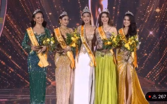 Top 5 chung cuộc. (Ảnh chụp màn hình) Top 5 chung cuộc. (Ảnh chụp màn hình)
